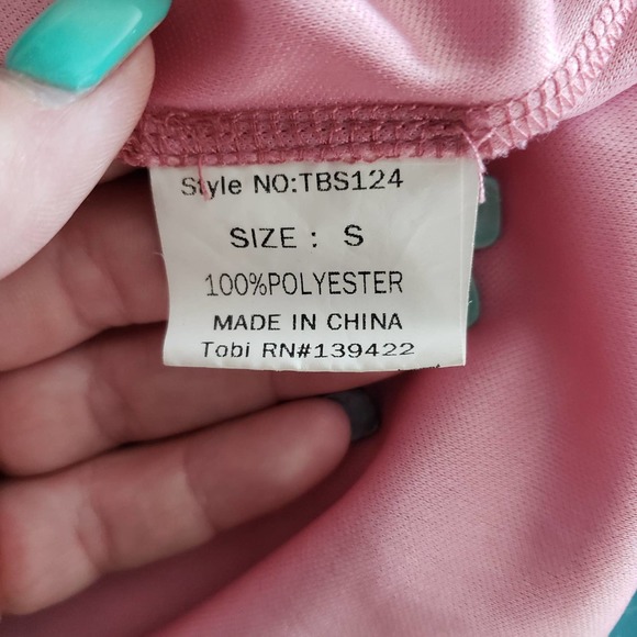 Tobi women's dress size Small pink - Picture 4 of 4